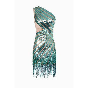 Aqua Cerimonia Cocktail Dress